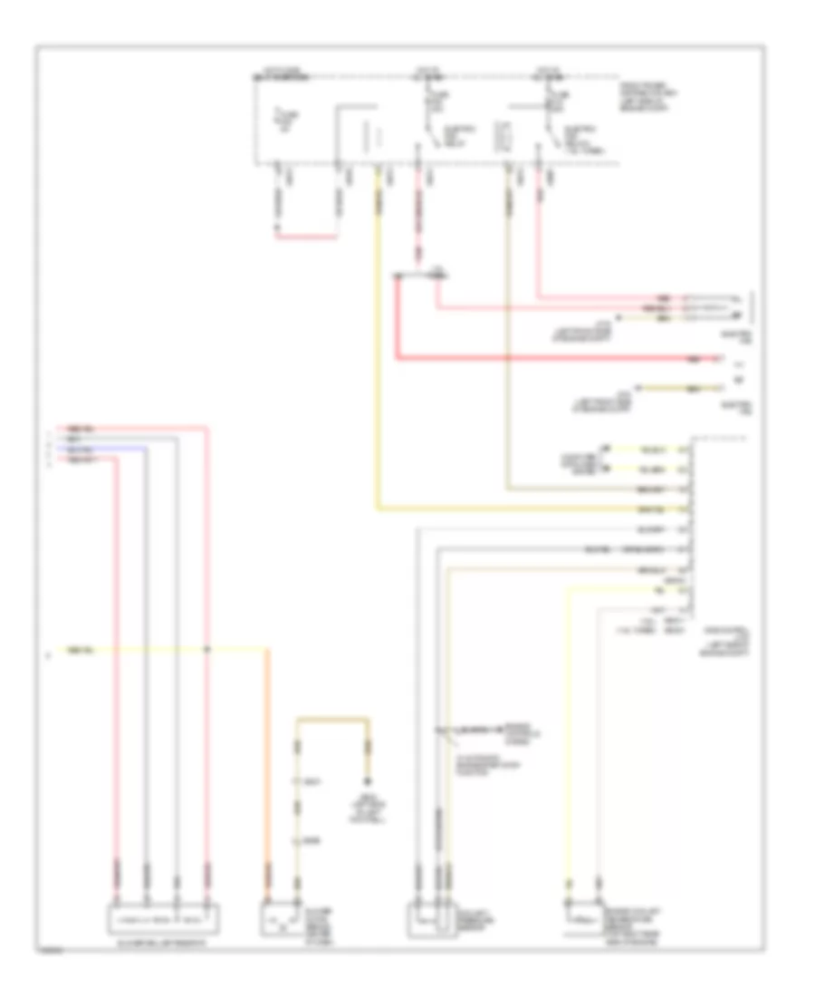 Электросхема кондиционера с ручный управлением (2 из 2) для MINI Cooper 2010