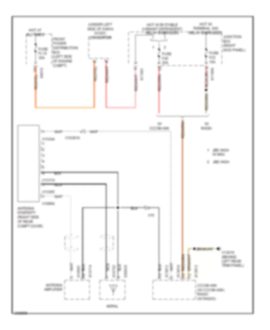 схема антенны разнообразия, Кабриолет для MINI Cooper 2010