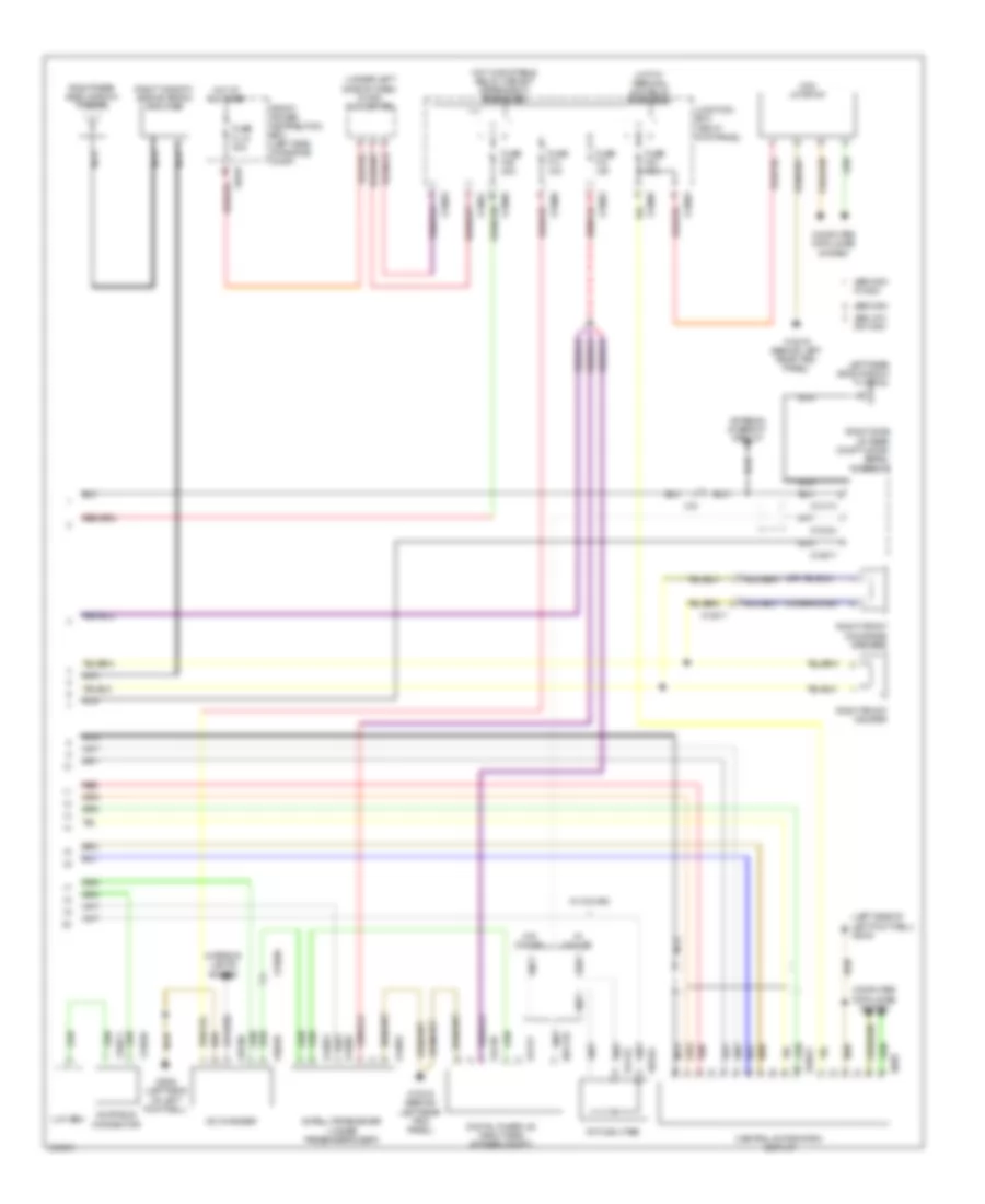 Radio Wiring Diagram, withCCC & M-ASK without Усилитель (2 из 2) для MINI Cooper S 2010
