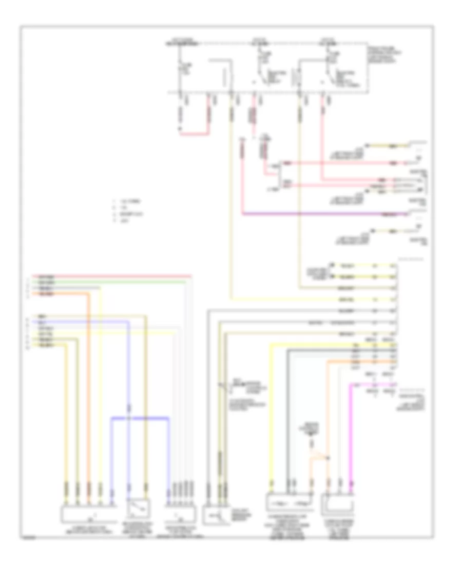 Электросхема кондиционера (2 из 2) для MINI Cooper Clubman 2012