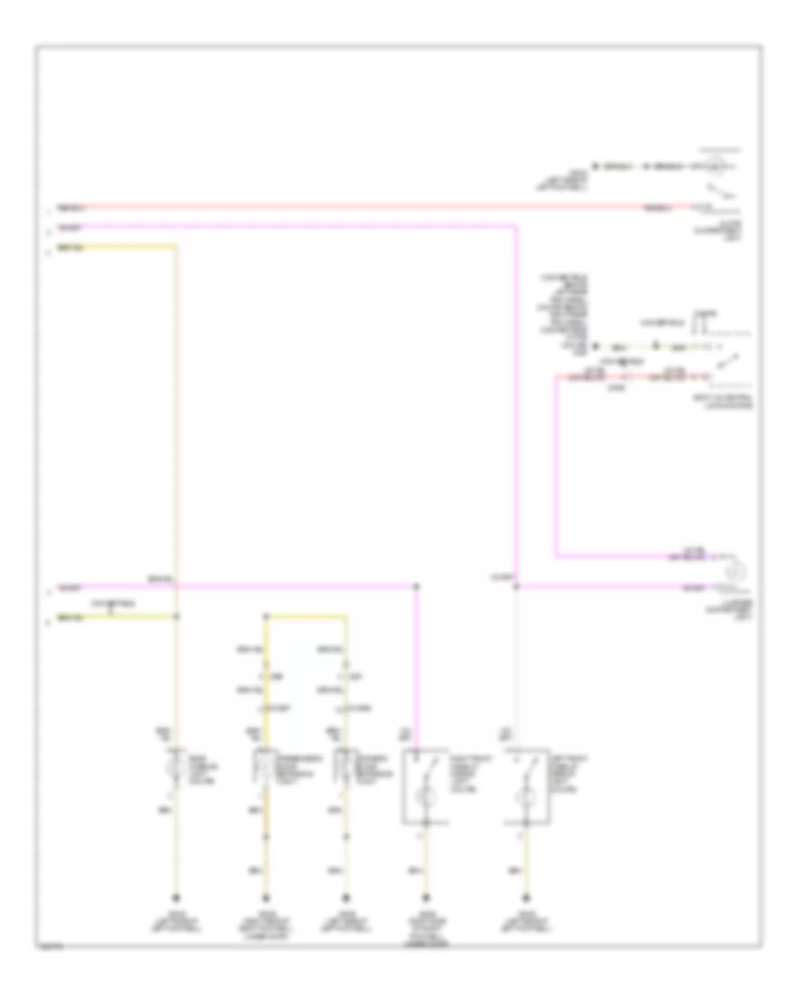Электросхема подсветки, Кабриолет withInterior Lights Package (2 из 2) для MINI Cooper Clubman 2012