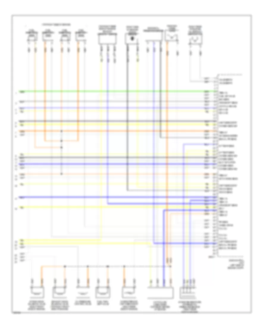 1.6L, Электросхема системы управления двигателем (4 из 4) для MINI Cooper Countryman 2012