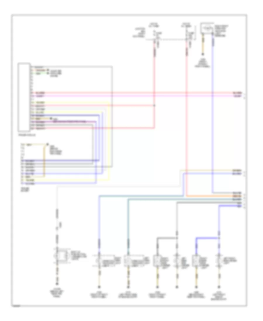 Exterior Lamps Wiring Diagram, Convertible (1 of 2) for MINI Cooper S Countryman 2012