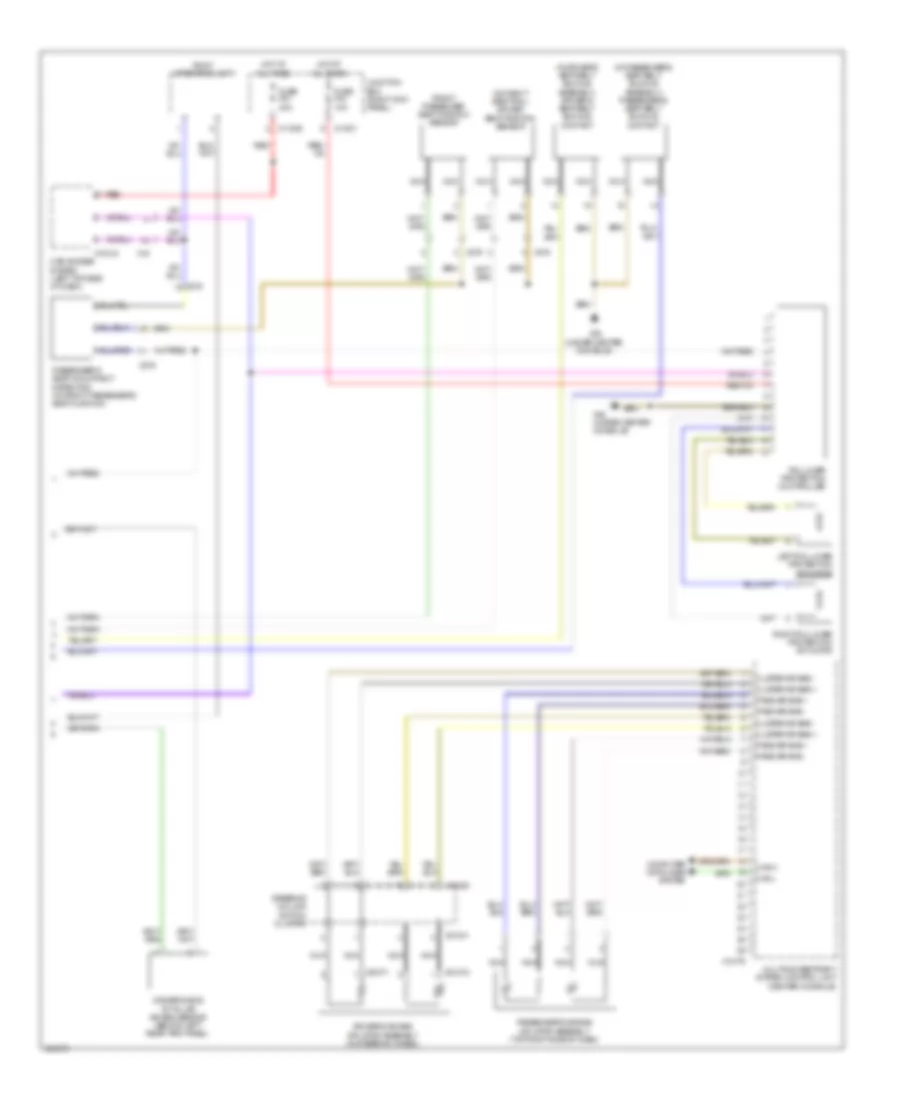 Supplemental Restraints Wiring Diagram 2 of 2 for MINI Cooper S Countryman 2012