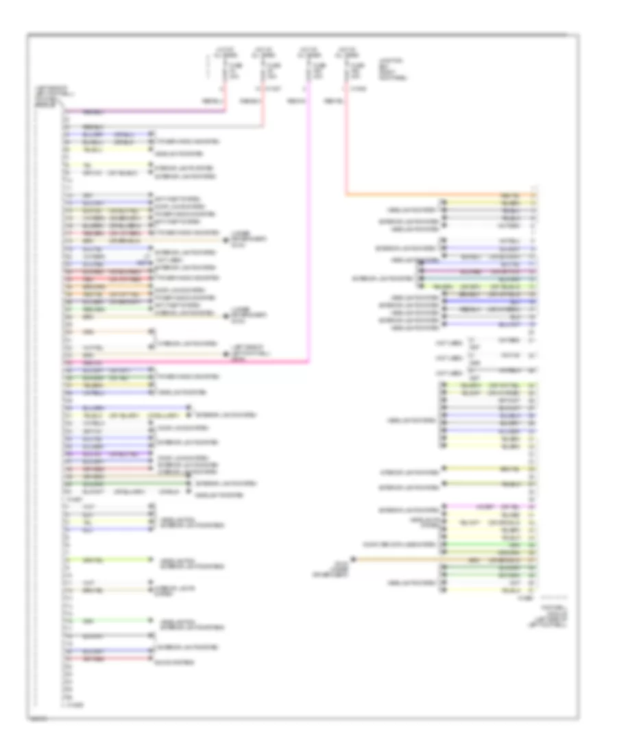 Body Control Modules Wiring Diagram for MINI Cooper S Countryman ALL4 2012