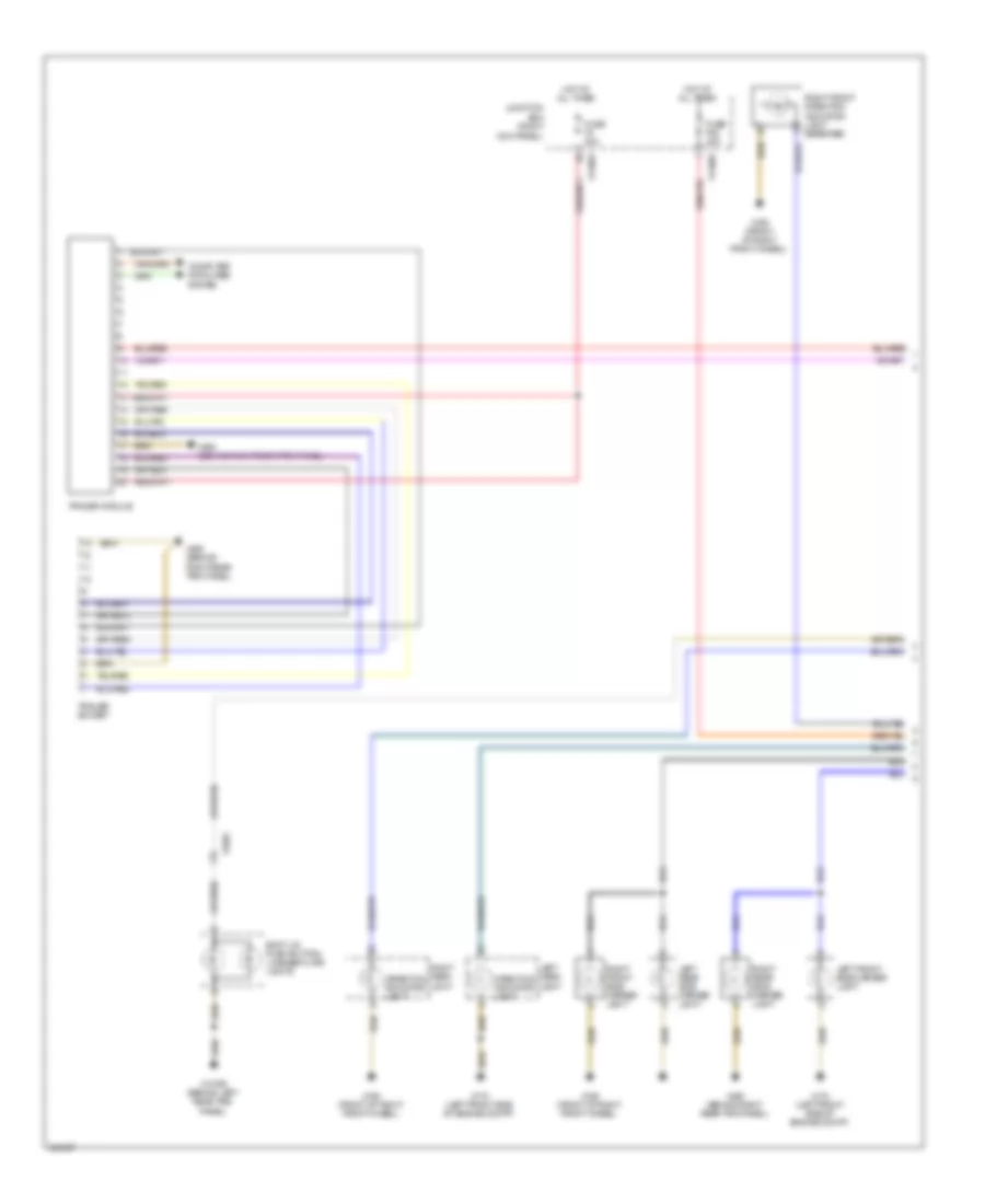 Exterior Lamps Wiring Diagram Convertible 1 of 2 for MINI Cooper S Countryman ALL4 2012