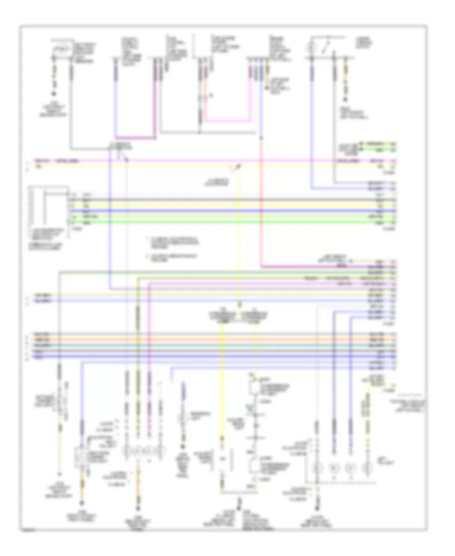 Exterior Lamps Wiring Diagram Except Convertible 2 of 2 for MINI Cooper S Countryman ALL4 2012