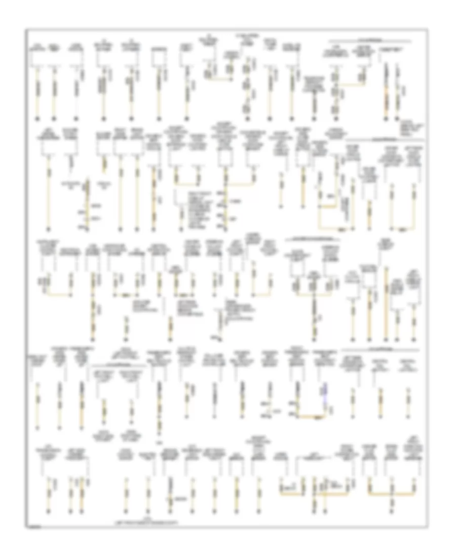 Ground Distribution Wiring Diagram 2 of 3 for MINI Cooper S Countryman ALL4 2012