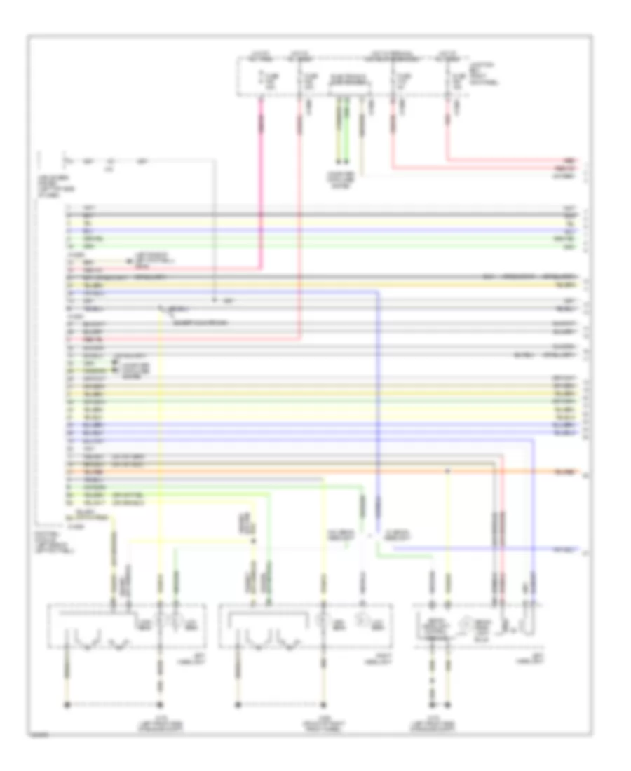 Headlights Wiring Diagram 1 of 2 for MINI Cooper S Countryman ALL4 2012