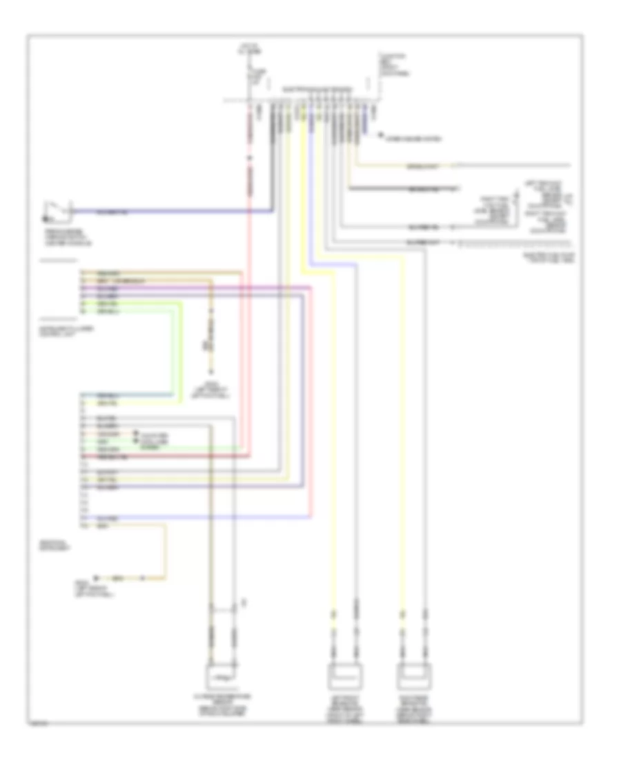 Instrument Cluster Wiring Diagram for MINI Cooper S Countryman ALL4 2012