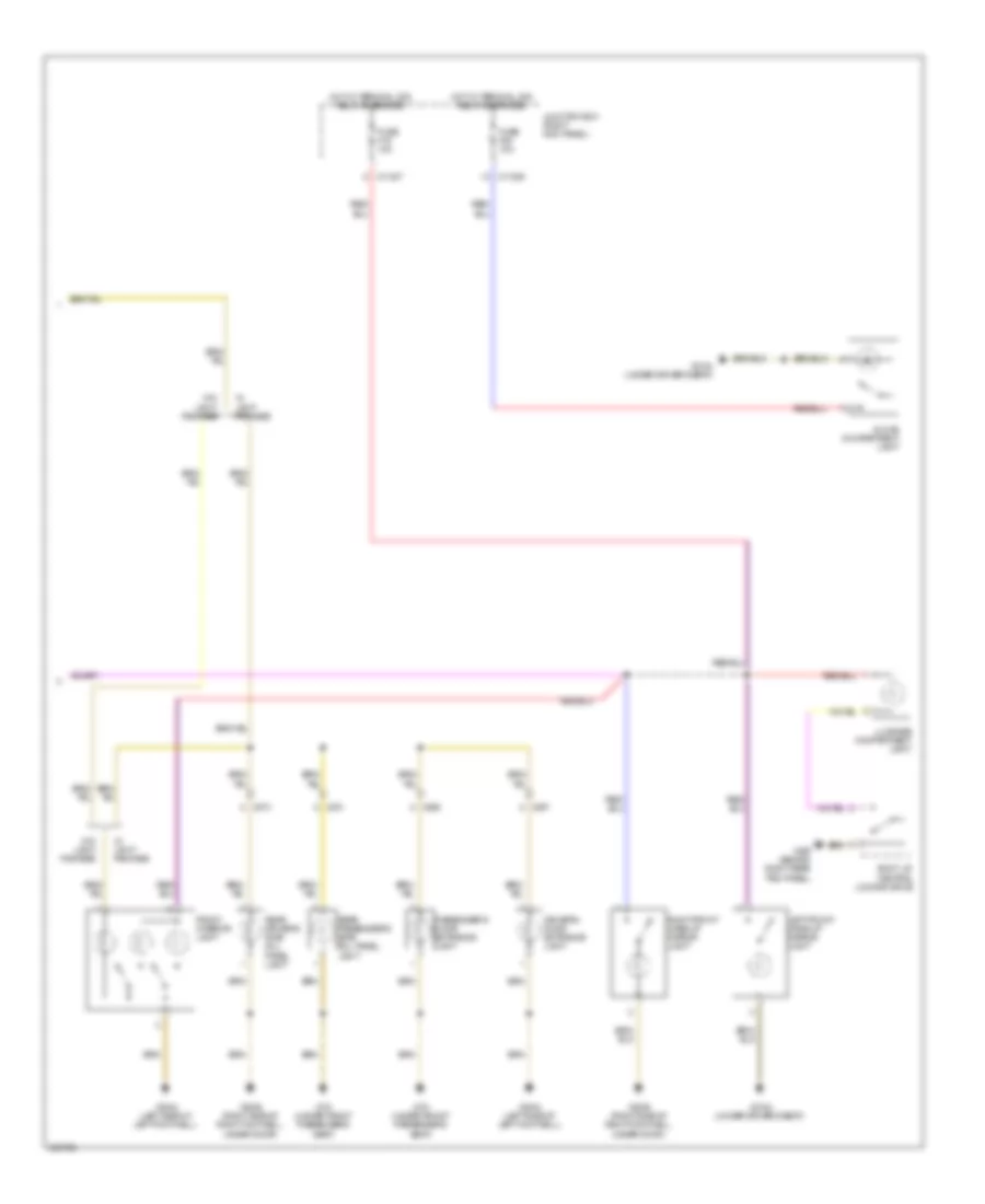 Courtesy Lamps Wiring Diagram Countryman 3 of 3 for MINI Cooper S Countryman ALL4 2012
