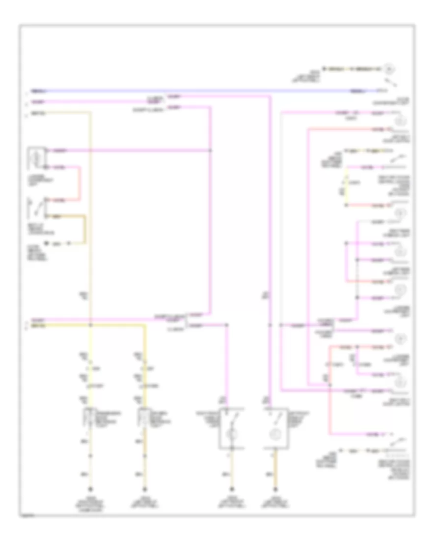 Courtesy Lamps Wiring Diagram Roadster with Interior Lights Package 2 of 2 for MINI Cooper S Countryman ALL4 2012