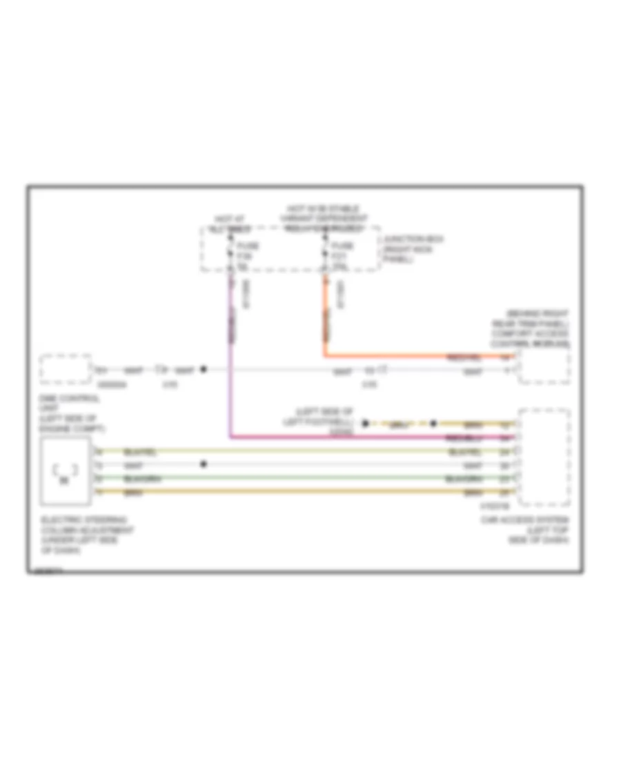 Shift Interlock Wiring Diagram for MINI Cooper S Countryman ALL4 2012