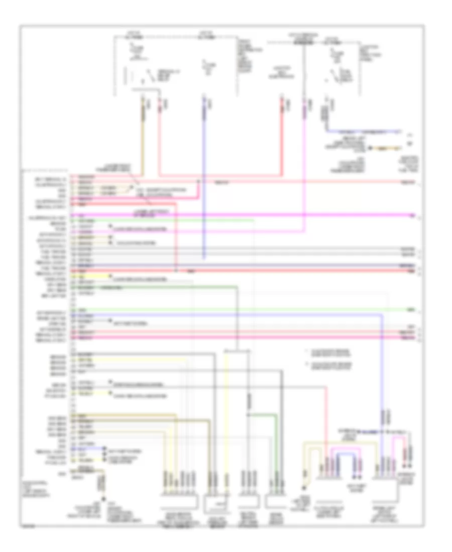 1.6L Turbo, Engine Performance Wiring Diagram, Except JCW (1 of 4) for MINI Cooper Works 2012