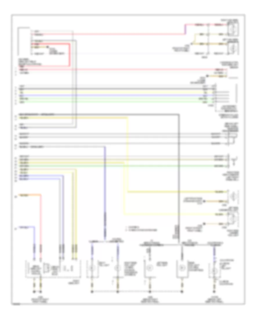 Headlights Wiring Diagram (2 of 2) for MINI Cooper Works 2012