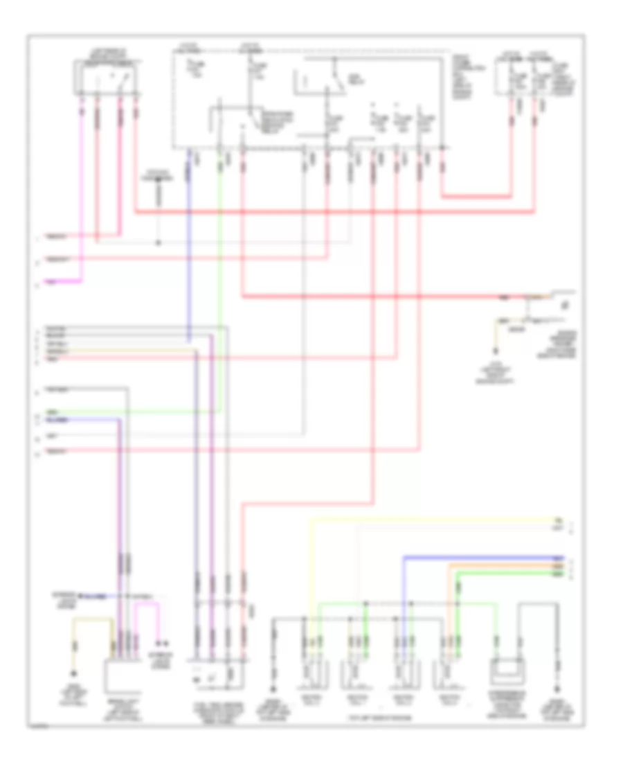 1.6L, Engine Performance Wiring Diagram (2 of 4) for MINI Cooper 2013