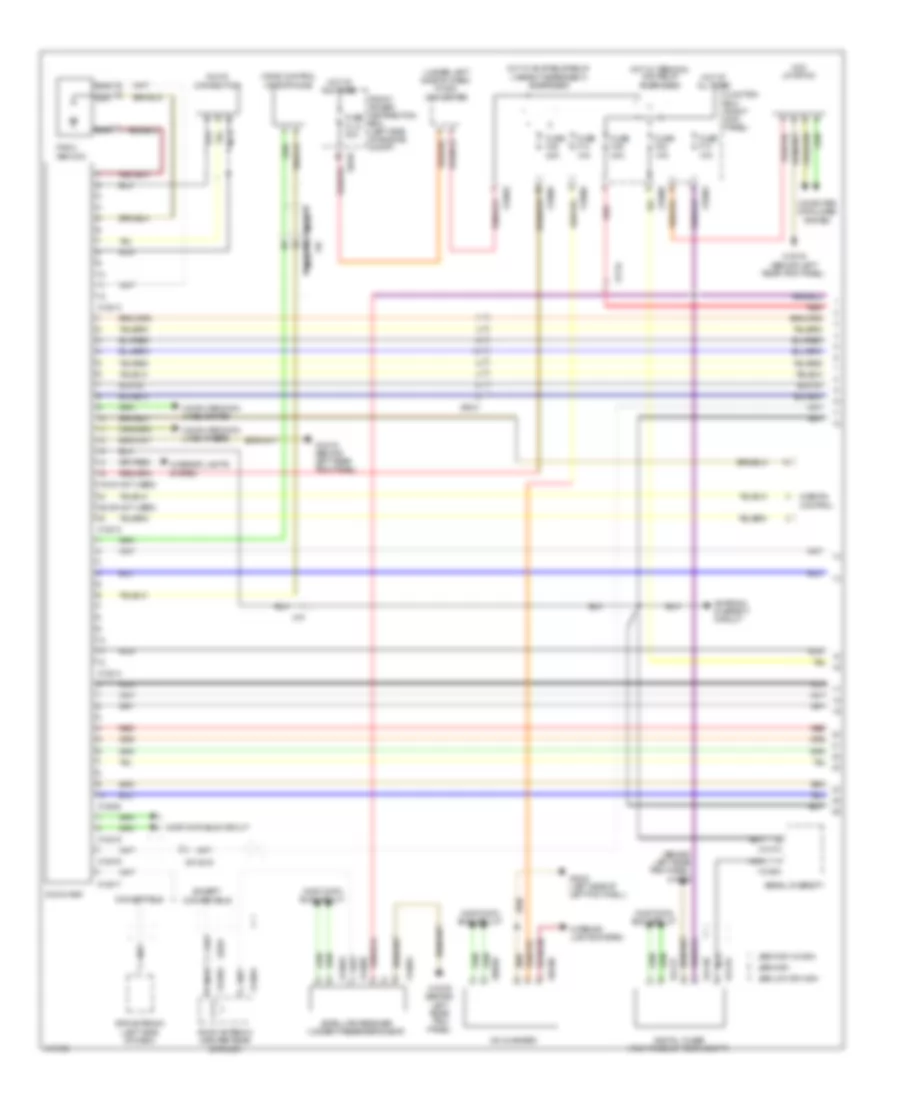 Navigation Wiring Diagram with Amplifier 1 of 2 for MINI Cooper 2013
