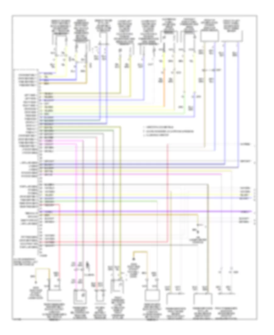 Supplemental Restraints Wiring Diagram 1 of 2 for MINI Cooper 2013