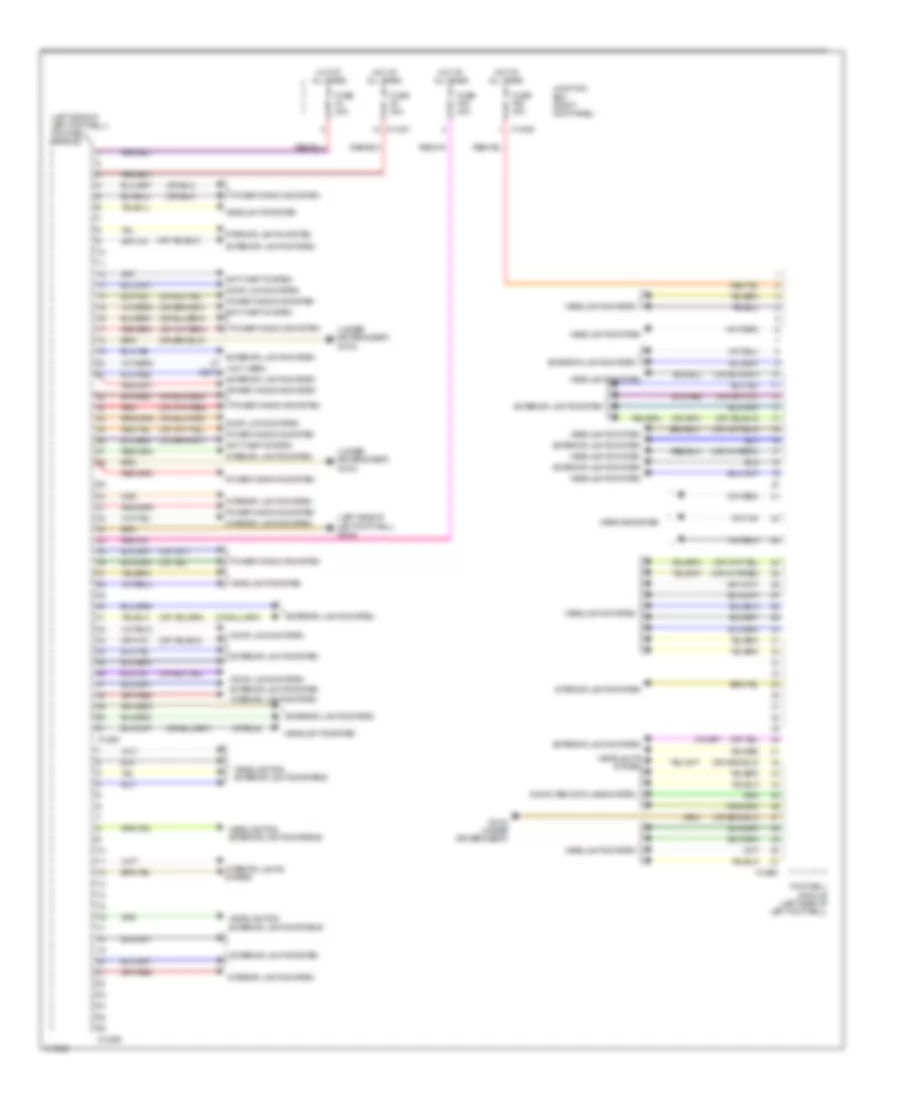 Body Control Modules Wiring Diagram for MINI Cooper S 2013