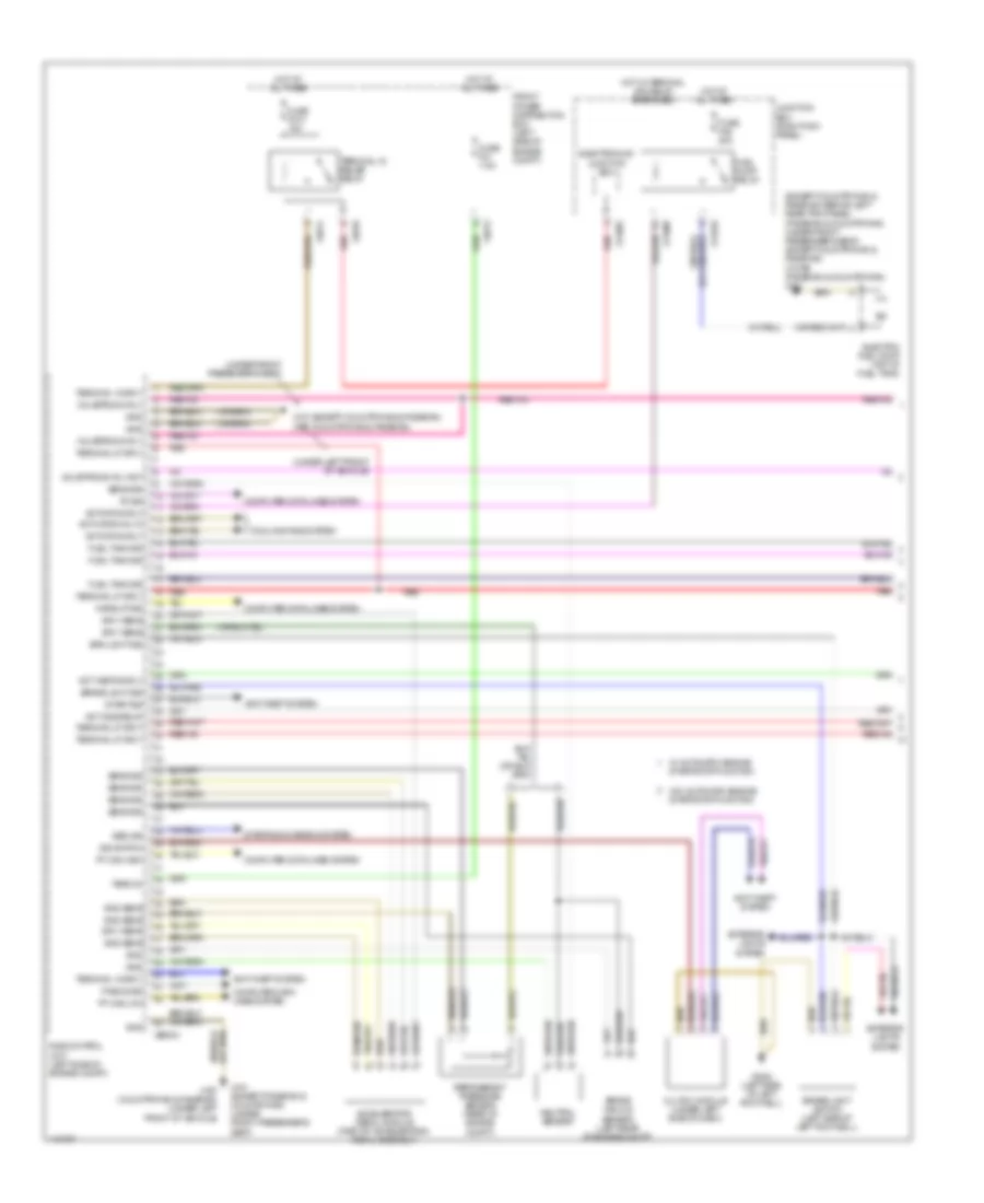 1.6L Turbo, Engine Performance Wiring Diagram (1 of 4) for MINI Cooper S 2013