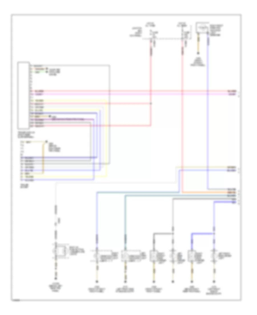 Exterior Lamps Wiring Diagram, Convertible (1 of 2) for MINI Cooper S 2013