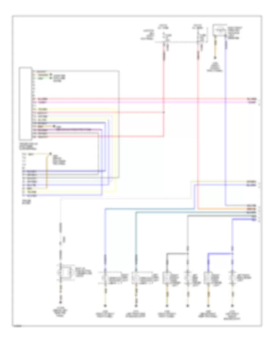 Exterior Lamps Wiring Diagram Convertible 1 of 2 for MINI Cooper S 2013