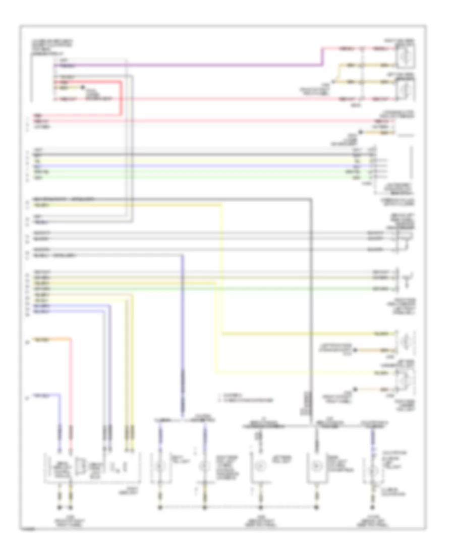 Headlights Wiring Diagram 2 of 2 for MINI Cooper S 2013