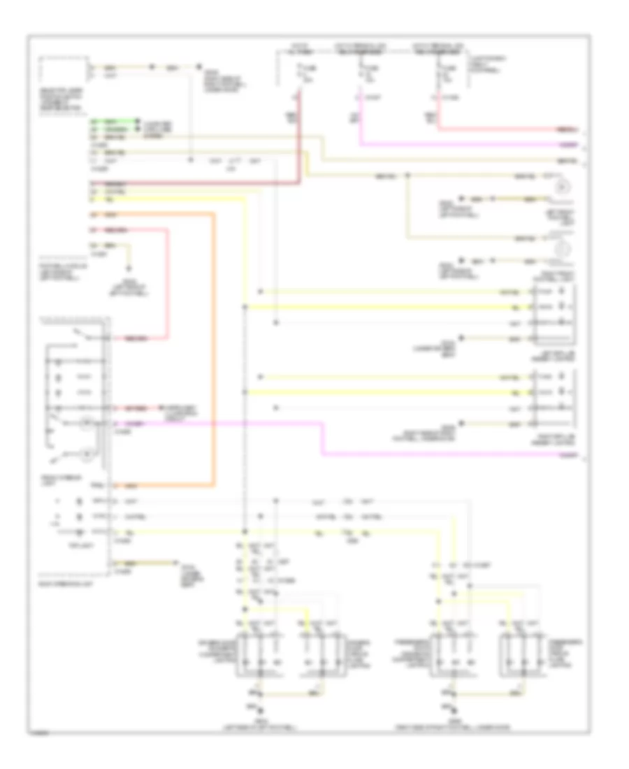 Courtesy Lamps Wiring Diagram Hardtop with Interior Lights Package 1 of 2 for MINI Cooper S 2013