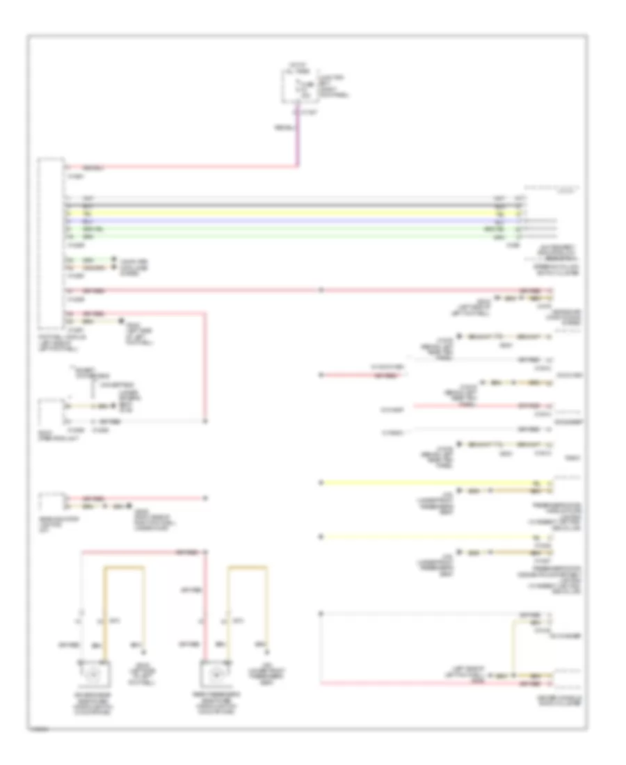 Instrument Illumination Wiring Diagram for MINI Cooper S 2013