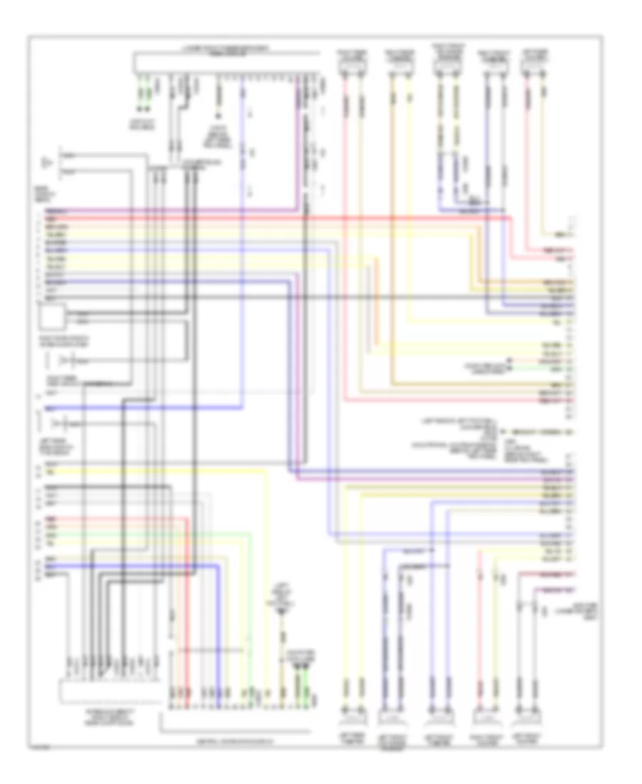 Radio Wiring Diagram with CCC  M ASK with Amplifier 2 of 2 for MINI Cooper S 2013