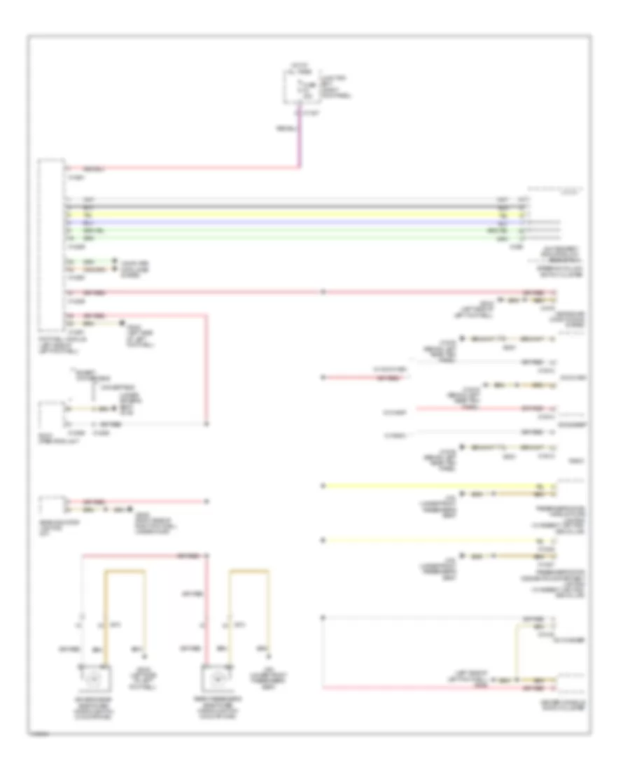 Instrument Illumination Wiring Diagram for MINI Cooper S Countryman 2013