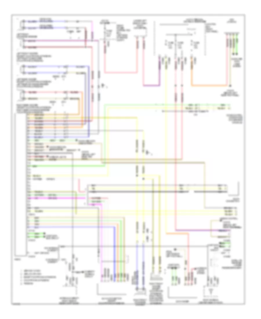 Radio Wiring Diagram without CCC  M ASK without Amplifier for MINI Cooper S Countryman ALL4 2013