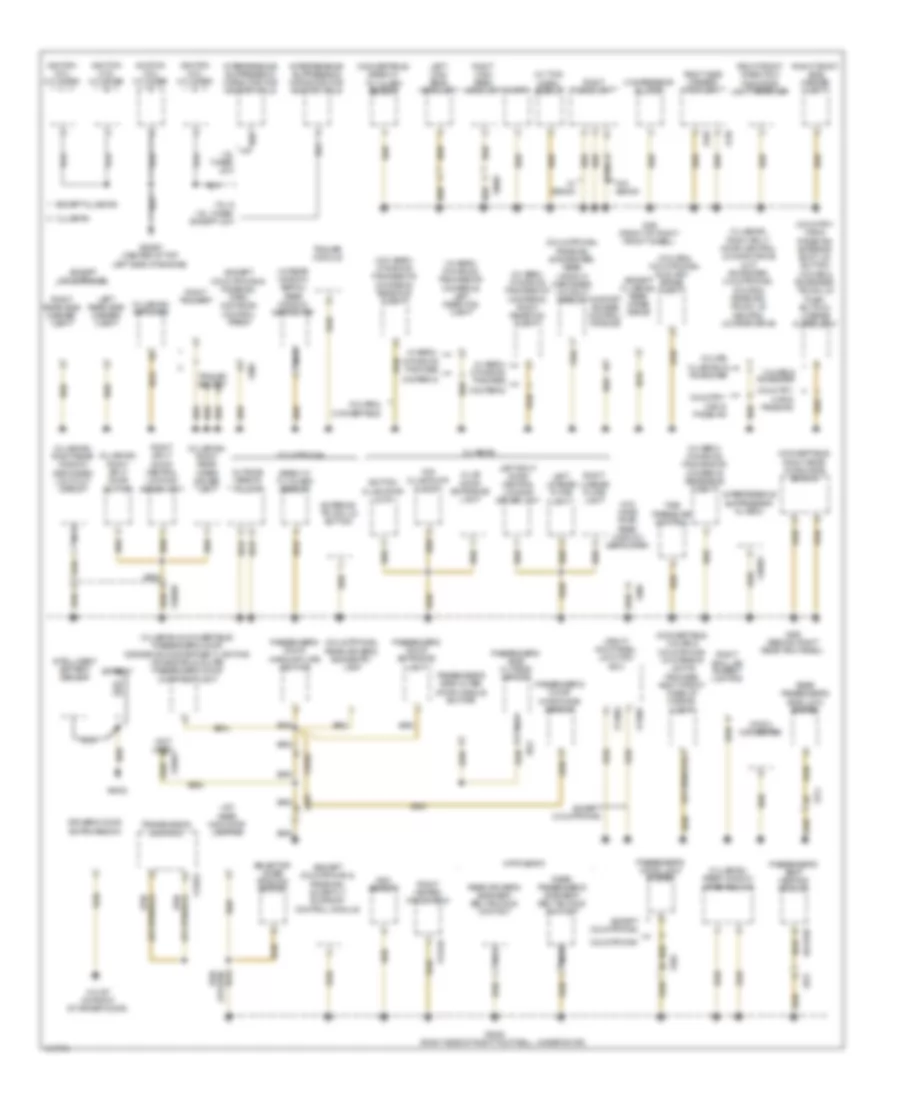 Ground Distribution Wiring Diagram 1 of 3 for MINI Cooper S Paceman 2013