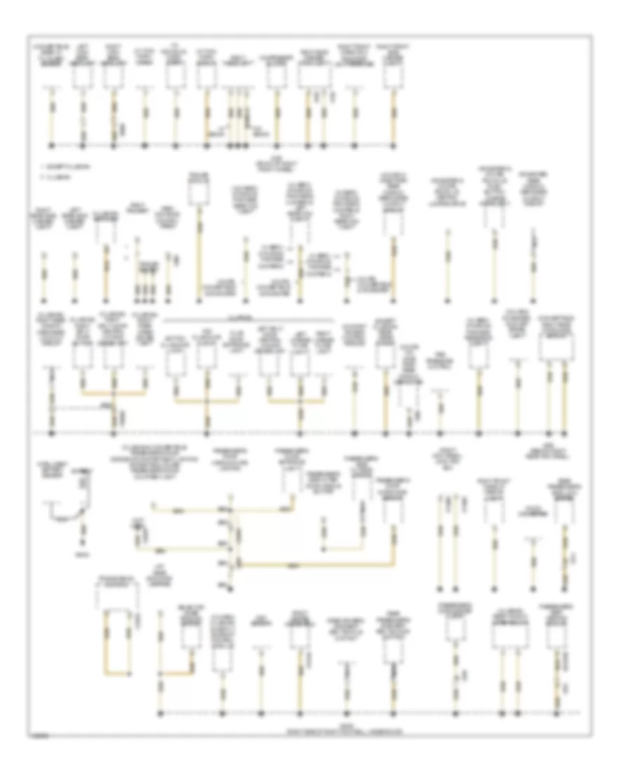 Ground Distribution Wiring Diagram, Convertible (1 of 3) for MINI Cooper 2014
