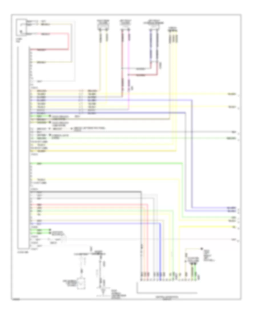 Navigation Wiring Diagram, Convertible (1 of 2) for MINI Cooper 2014