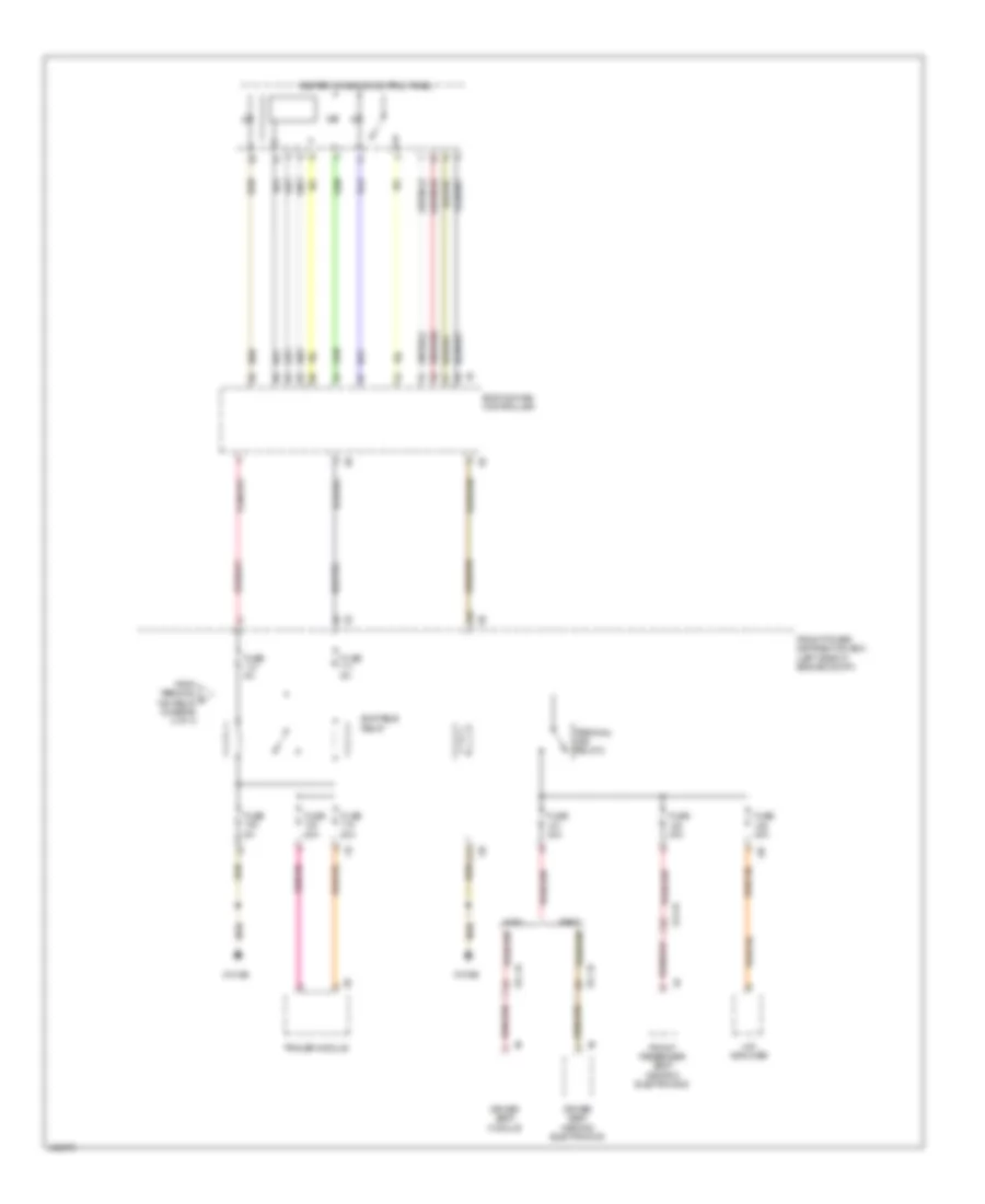 Power Distribution Wiring Diagram, Hatchback (4 of 4) for MINI Cooper 2014