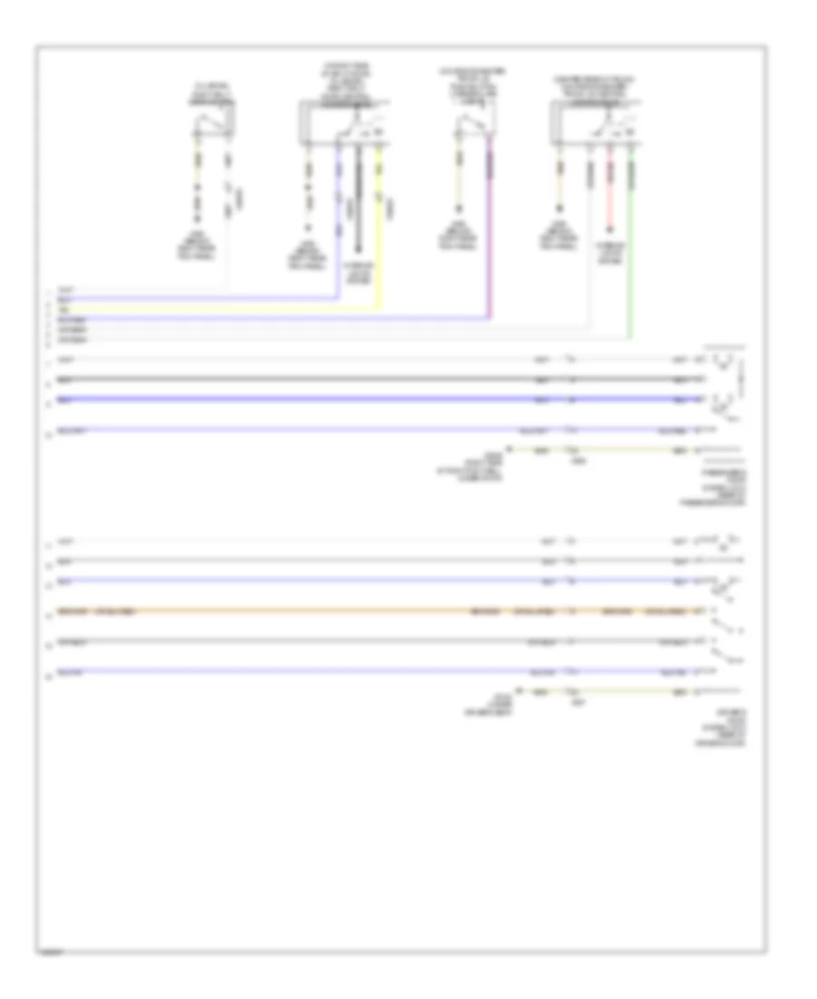 Power Door Locks Wiring Diagram, Clubman (2 of 2) for MINI Cooper 2014