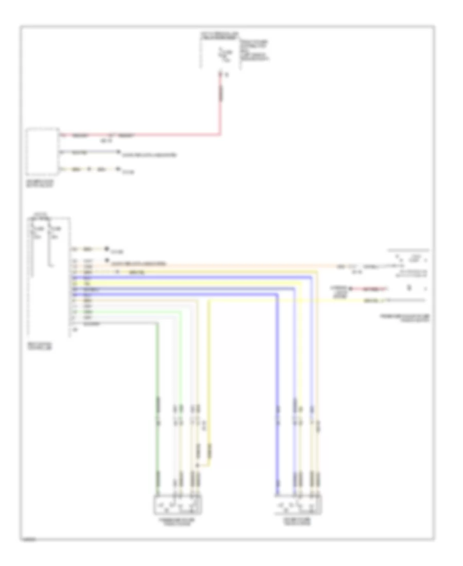 Power Windows Wiring Diagram, Hatchback for MINI Cooper 2014