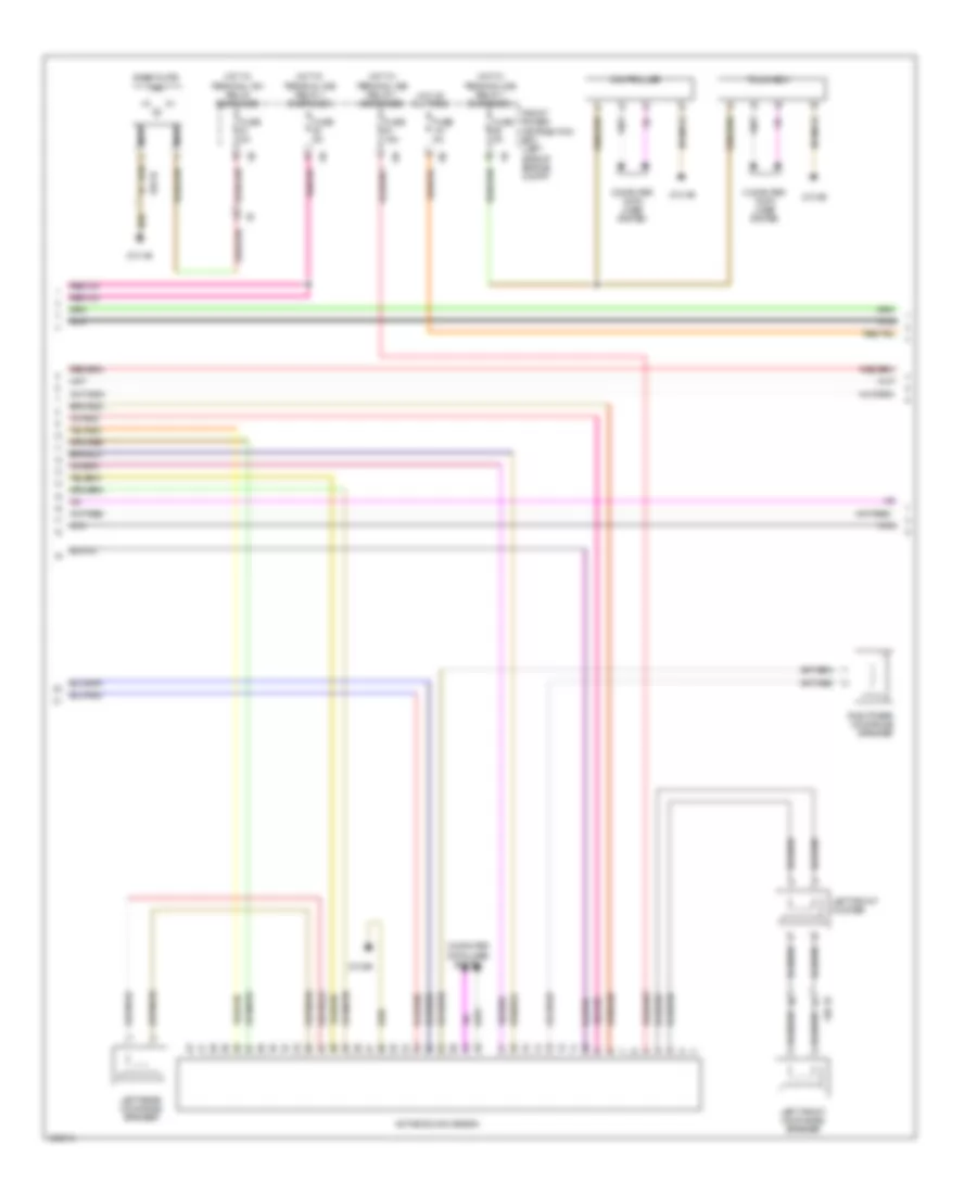 Radio Wiring Diagram, Hatchback with Base Radio  Active Sound Design (3 of 4) for MINI Cooper 2014