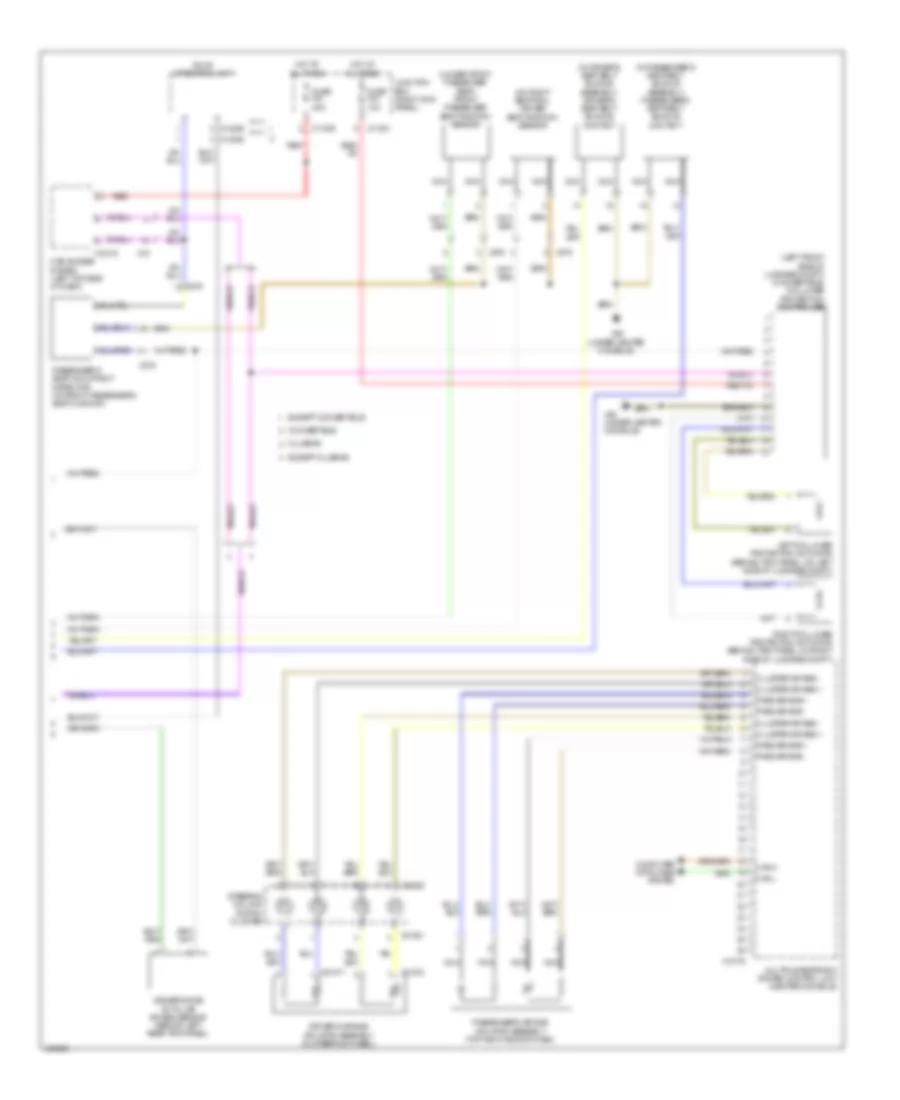 Supplemental Restraints Wiring Diagram, Clubman (2 of 2) for MINI Cooper 2014
