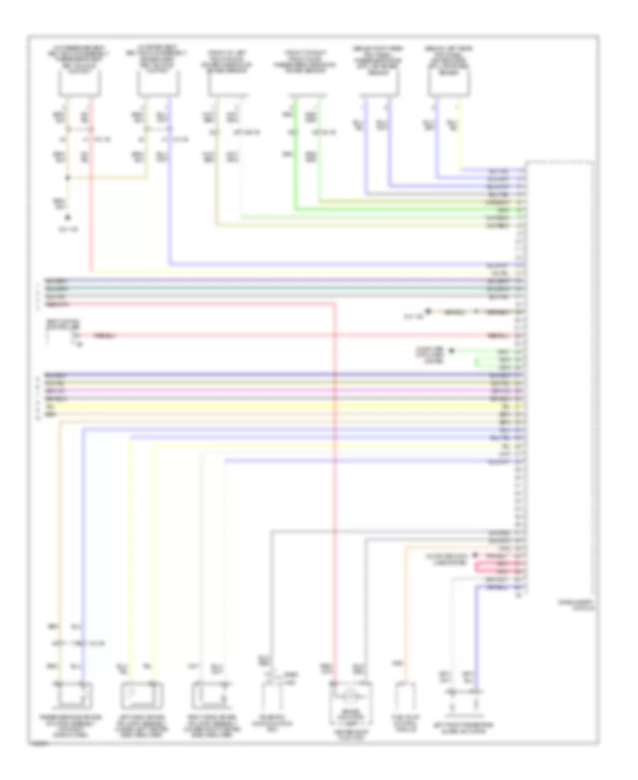 Supplemental Restraints Wiring Diagram Hatchback 3 of 3 for MINI Cooper 2014