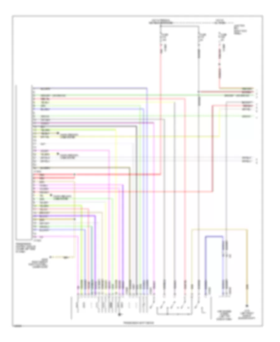 Transmission Wiring Diagram, Convertible (1 of 2) for MINI Cooper 2014