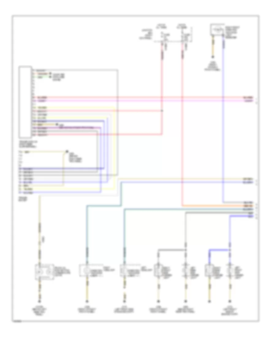Exterior Lamps Wiring Diagram Convertible 1 of 2 for MINI Cooper 2014