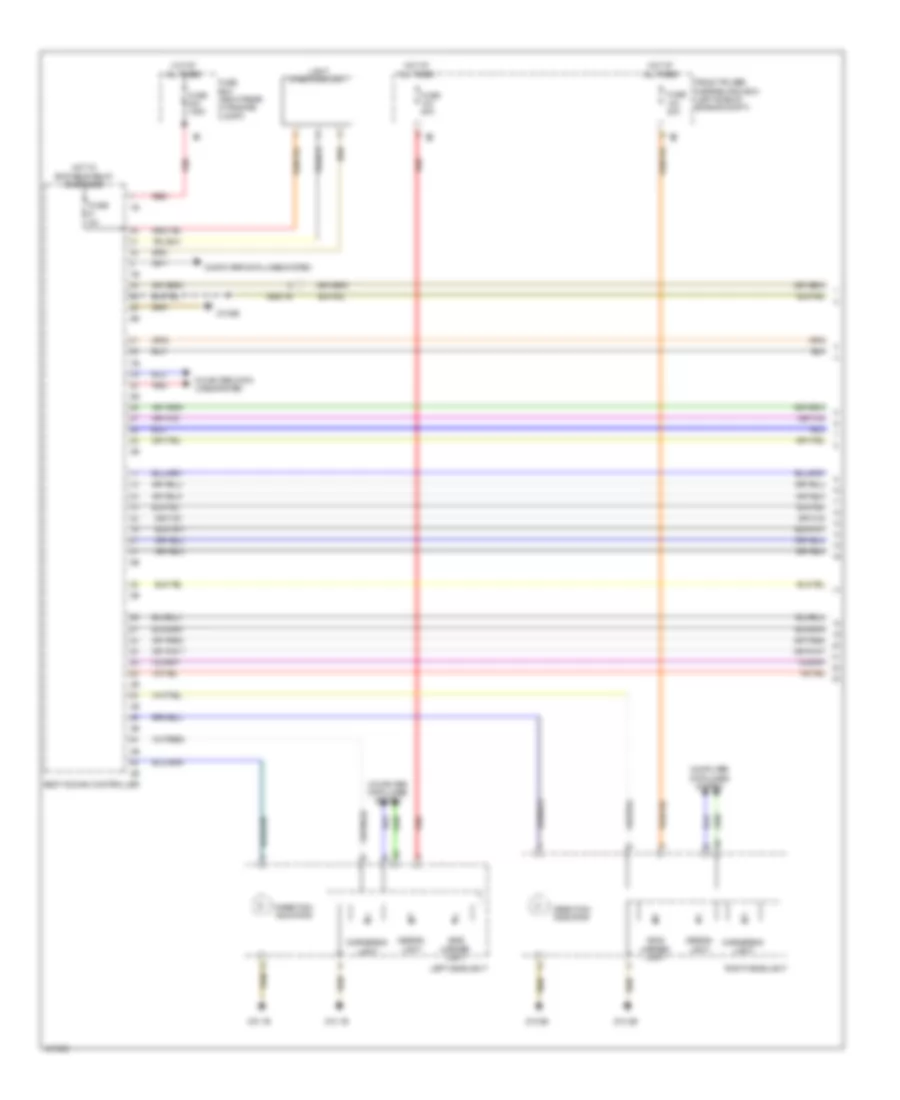 Exterior Lamps Wiring Diagram, Hatchback (1 of 3) for MINI Cooper 2014