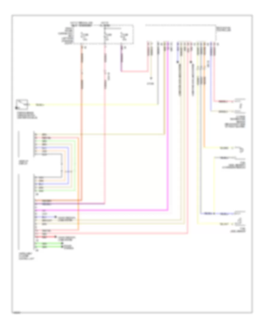 Instrument Cluster Wiring Diagram Hatchback for MINI Cooper Clubman 2014
