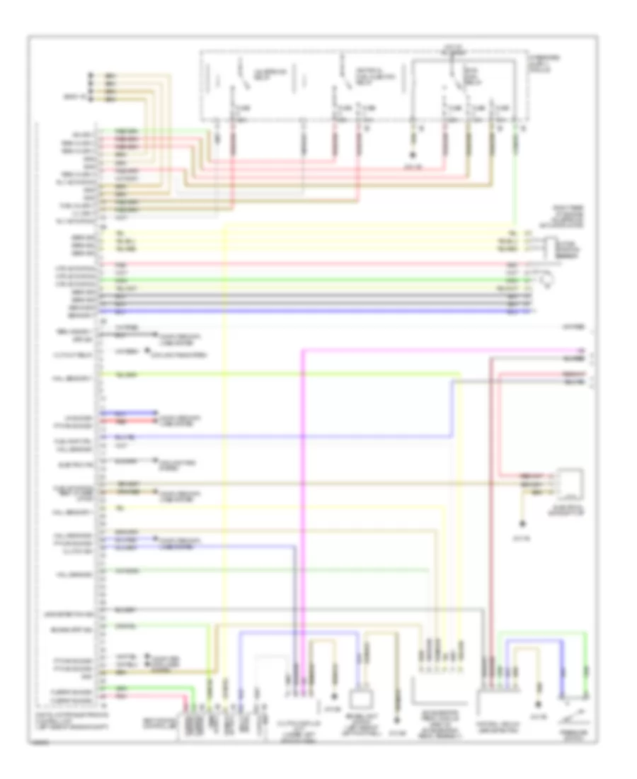 2.0L Turbo, Engine Performance Wiring Diagram (1 of 4) for MINI Cooper Clubman 2014
