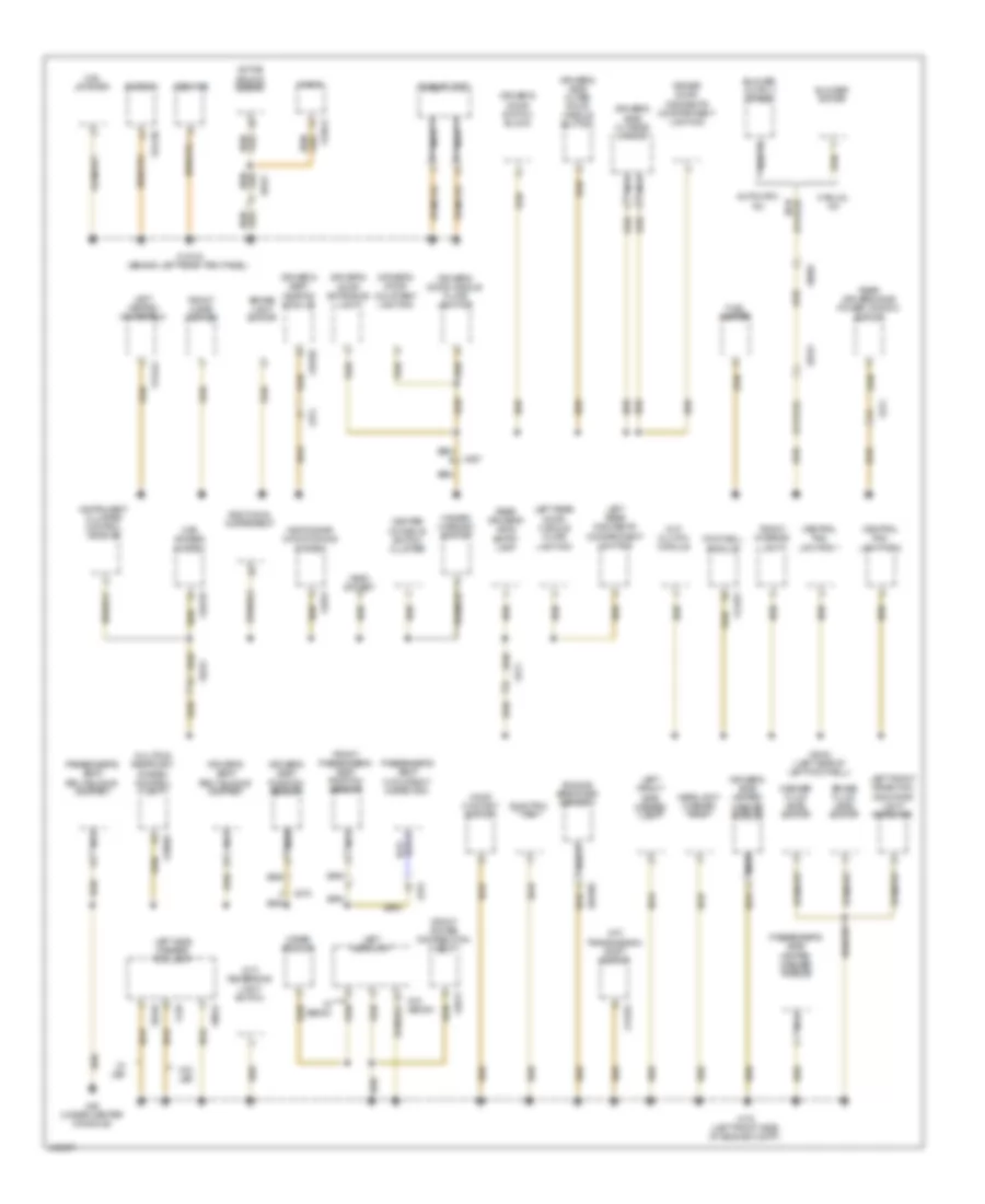 Ground Distribution Wiring Diagram 2 of 3 for MINI Cooper Countryman 2014
