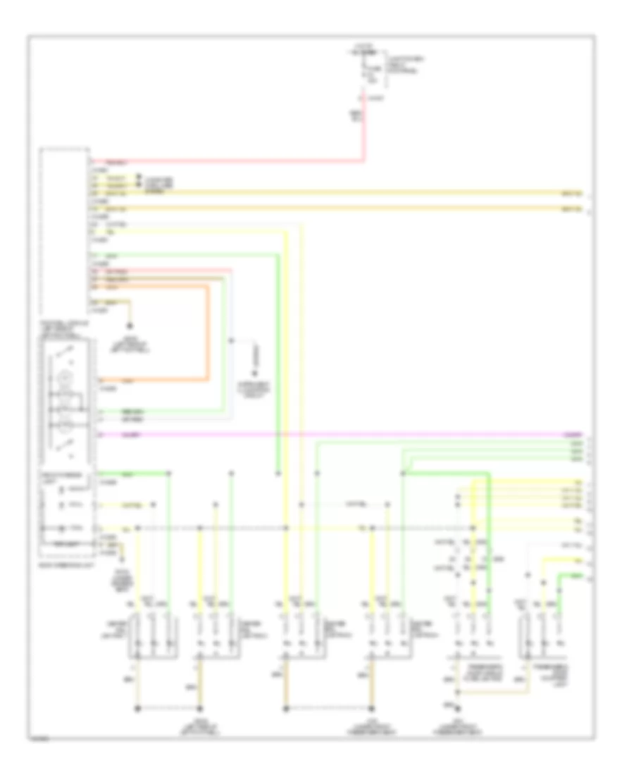 Courtesy Lamps Wiring Diagram 1 of 3 for MINI Cooper Countryman 2014
