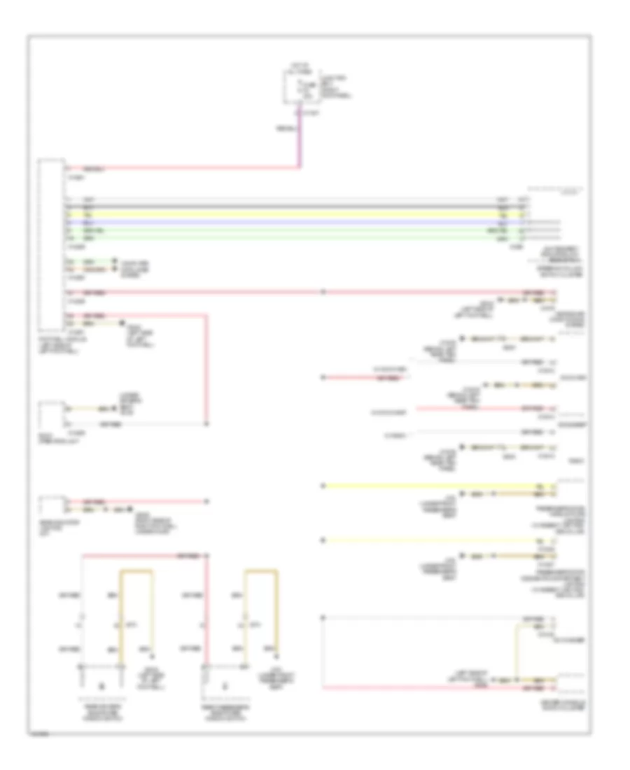 Instrument Illumination Wiring Diagram for MINI Cooper Countryman 2014
