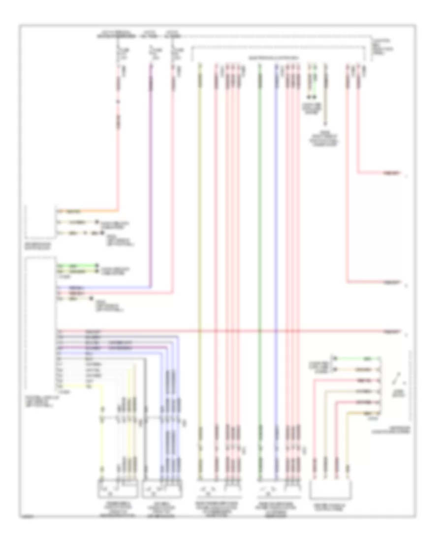 Power Windows Wiring Diagram 1 of 2 for MINI Cooper Countryman 2014